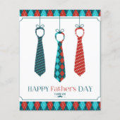 Der glückliche Vatertag Flyer (Vorne)