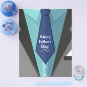 Der glückliche Vatertag Flyer (Einzeln)