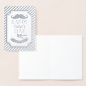 Der glückliche Vatertag Folienkarte (Anzeige)