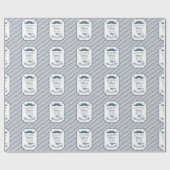 Der glückliche Vatertag Geschenkpapier (Flach)