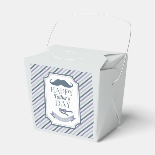 Der glückliche Vatertag Geschenkschachtel (Vorderseite)