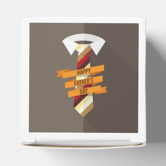 Der glückliche Vatertag Geschenkschachtel (Oben)