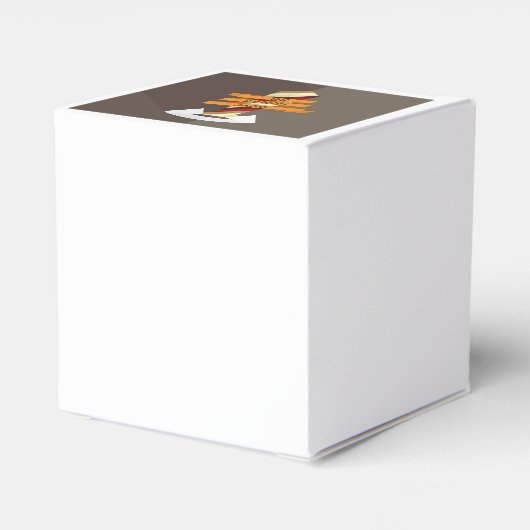 Der glückliche Vatertag Geschenkschachtel (Rückseite)