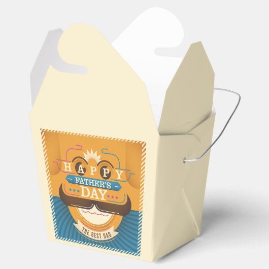 Der glückliche Vatertag Geschenkschachtel (Geöffnet)