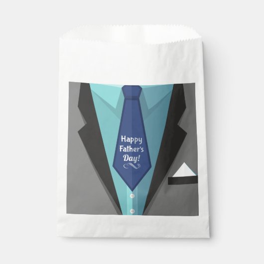 Der glückliche Vatertag Geschenktütchen (Vorderseite)