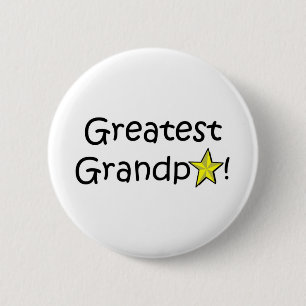 Der glückliche Vatertag, Großvater! Button