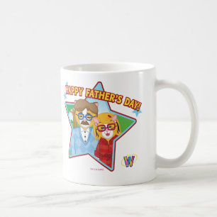 Der glückliche Vatertag! Kaffeetasse