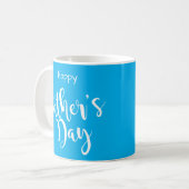 Der glückliche Vatertag Kaffeetasse (Vorderseite Links)