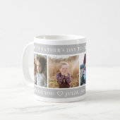 Der glückliche Vatertag Kaffeetasse (Vorderseite Links)