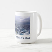 Der glückliche Vatertag Kaffeetasse (VorderseiteRechts)