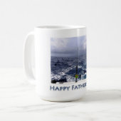 Der glückliche Vatertag Kaffeetasse (Vorderseite Links)