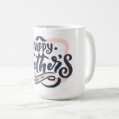 Der glückliche Vatertag Kaffeetasse (VorderseiteRechts)