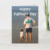 Der glückliche Vatertag Karte (Vorderseite)