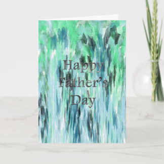 Der glückliche Vatertag Karte
