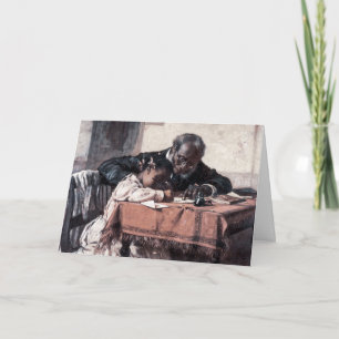 Der glückliche Vatertag Karte