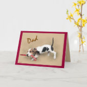 Der glückliche Vatertag! … Karte (Gelbe Blume)