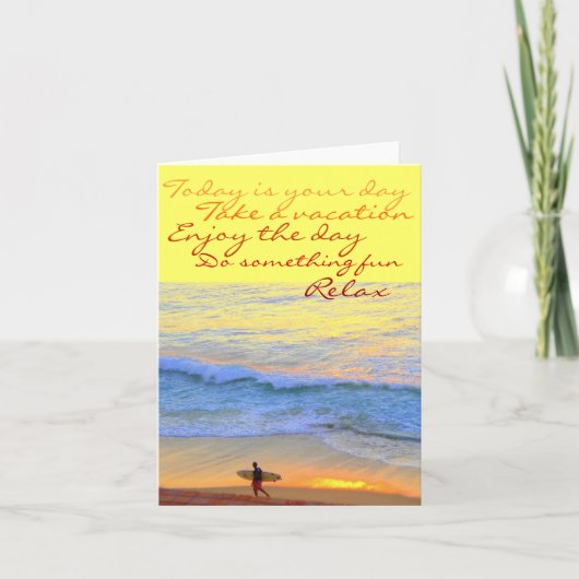 Der glückliche Vatertag Karte (Vorderseite)