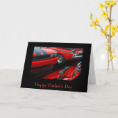 Der glückliche Vatertag Karte (Gelbe Blume)