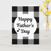 Der glückliche Vatertag Karte (Gelbe Blume)