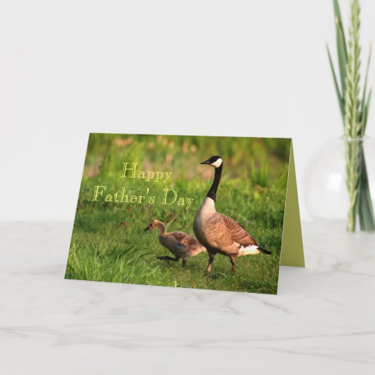 Der glückliche Vatertag Karte (Vorderseite)