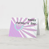 Der glückliche Vatertag Karte (Vorderseite)