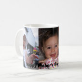 Der glückliche Vatertag, Mohnblume Peter! Kaffeetasse (Vorderseite Links)