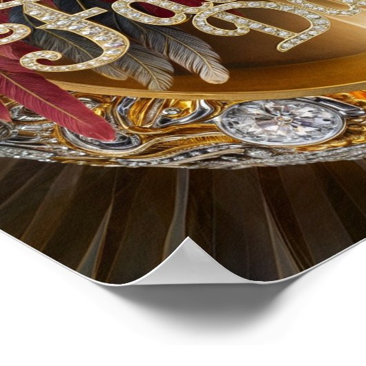 Der glückliche Vatertag Poster (Ecke)