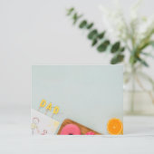 Der glückliche Vatertag Postkarte (Stehend Vorderseite)