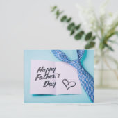 Der glückliche Vatertag Postkarte (Stehend Vorderseite)