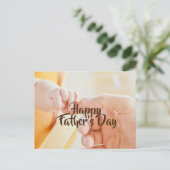 Der glückliche Vatertag Postkarte (Stehend Vorderseite)