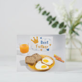 Der glückliche Vatertag Postkarte (Stehend Vorderseite)