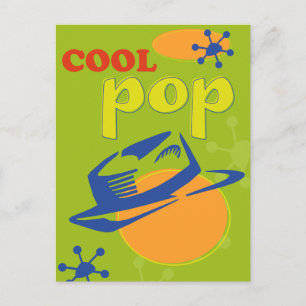 Der glückliche Vatertag Postkarte