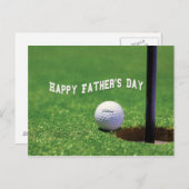 Der glückliche Vatertag Postkarte (Vorne/Hinten)