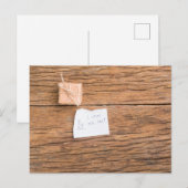 Der glückliche Vatertag Postkarte (Vorne/Hinten)