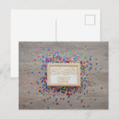 Der glückliche Vatertag Postkarte (Vorne/Hinten)