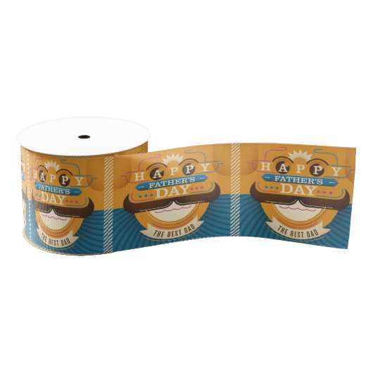 Der glückliche Vatertag Ripsband (Spule)