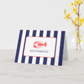 Der glückliche Vatertag - Stil der Ostküste Karte (Gelbe Blume)