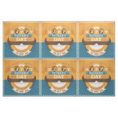 Der glückliche Vatertag Stoff (Fat Quarter (45,7 x 55,9 cm))