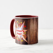 Der glückliche Vatertag Tasse (Vorderseite Links)