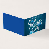 Der glückliche Vatertag Visitenkarten (Vorderseite)