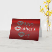 DER GLÜCKLICHE VATERTAG - VON EHEFRAU ZU EHEMANN KARTE (Gelbe Blume)