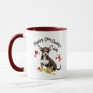 Der glückliche Vatertag von Ihren Chihuahua Tasse