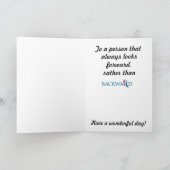 Der glückliche Vatertag von Obama! Karte (Innenseite)