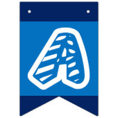 Der glückliche Vatertag Wimpelkette (Zweite Fahne)