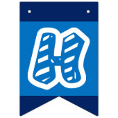 Der glückliche Vatertag Wimpelkette (Erste Fahne)