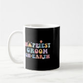 Der glücklichste Erden der Welt Kaffeetasse (Links)