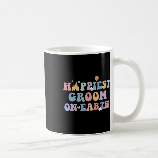 Der glücklichste Erden der Welt Kaffeetasse (Rechts)