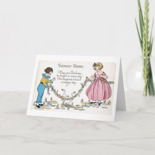 Der glücklichste Geburtstag Karte (Vorderseite)