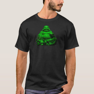 Der glücklichste Jade Green lacht Buddha T-Sh T-Shirt