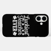 Der glücklichste Lehrer je unterrichtet St. Patric Case-Mate iPhone Hülle (Rückseite (Horizontal))
